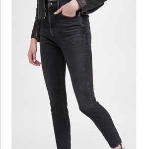 AGOLDE Pinch Waist Ultra High Rise Skinny Jeans SIZE 23